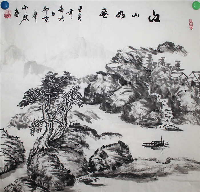 江山如画-付小旗山水