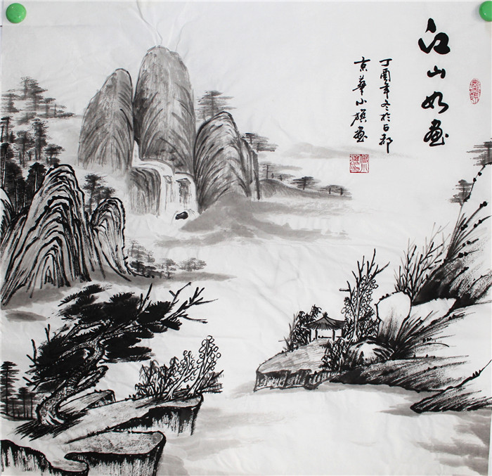 江山如画-付小旗山水