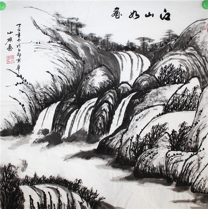 江山如画-付小旗山水